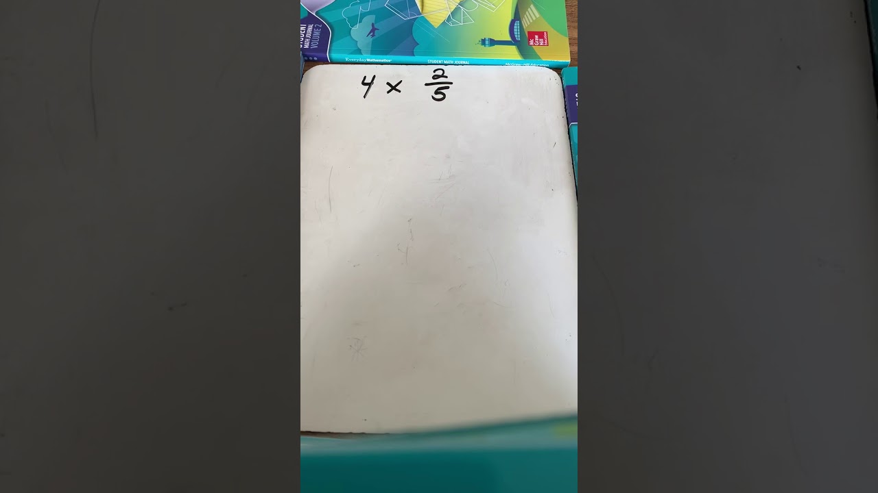 RAPOVY 6 multiplying fractions with picture models