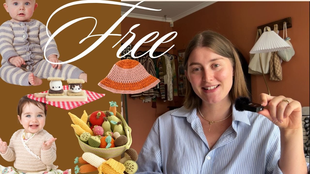 20+ Free Crochet Patterns (for kids and babies)