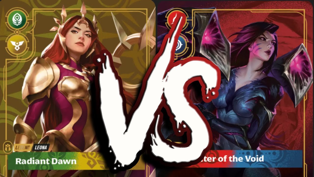 Partida 🟢🟡 Leona Tokens VS 🔴🔵Kai'sa - Riftbound en TCG Arena