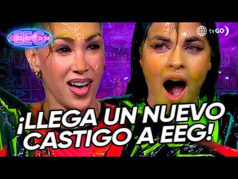 Raysa Ortiz and Melissa Loza end up covered in slime after a new punishment | EEG Desafío 14