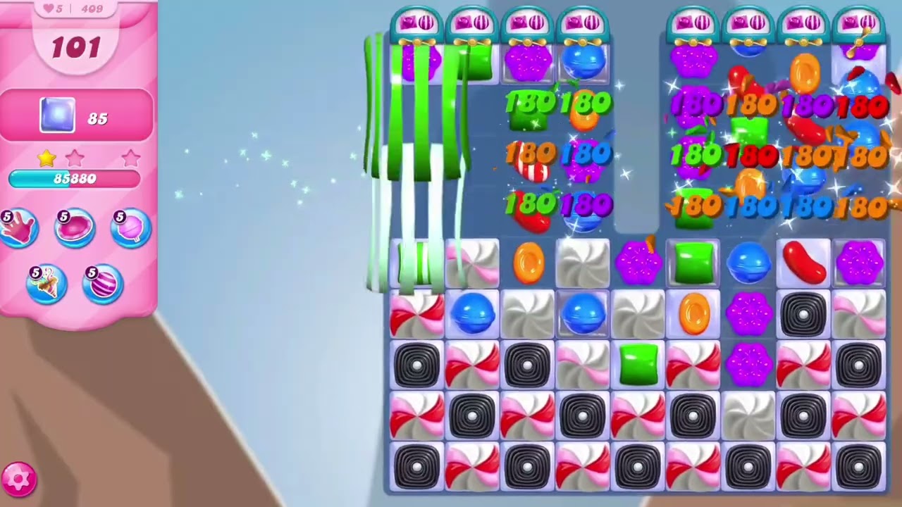 Candy Crush Saga Levels 406_410 | Candy Crush Saga Gameplay