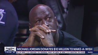 Michael Jordan donates $10M to Make-A-Wish for his birthday | FOX 13 Seattle