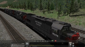 Train Simulator Classic - [EMD SD40T-2] - SP 8244 to Klamath Falls [Part 1] - 4K UHD