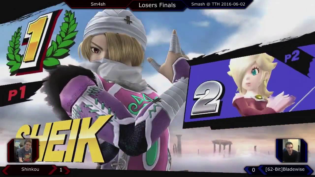 Smash @ TTH - Shinkou (Sheik) Vs. [62-Bit]Bladewise (Rosalina) (Losers Finals) - Sm4sh