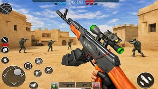 FPS Encounter Shooting Game -Offline 3d gun shooting_ android gameplay- 90 fps gameplay #strikeops  