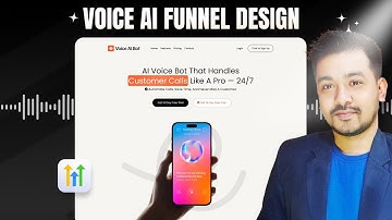 BEST GoHighLevel Voice AI Bot Funnel Design Tutorial EVER | Step By Step