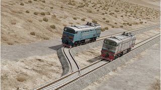 Epic Trains vs Zig Zag Crashes BeamNG.drive | BeamNG Frenzy
