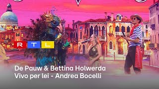 De Pauw en Bettina Holwerda betoveren de studio met hun Italiaanse zang | The Masked Singer