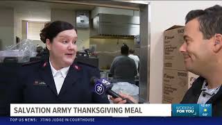 CBS 8 - The Salvation Army Thanksgiving Meals -11/27/2024