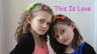 Sapphire 10yrs and Skye 7yrs Singing - This Is Love by Will.I.Am ft. Eva Simons THE VOICE UK