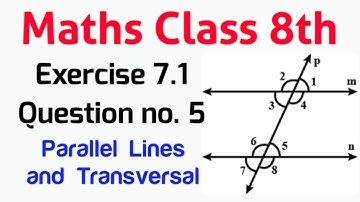 Unit 7 Exercise 7.1 Question no. 5 Class 8th Math