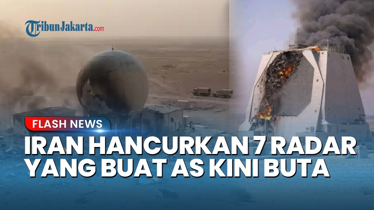 AS Tersudut? Iran Hancurkan 7 Lebih Radar yang Buat Washington 'Buta', IRGC Targetkan Titik Vital