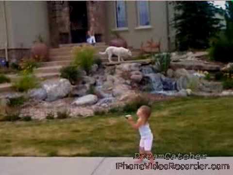 Brooke flying a kite