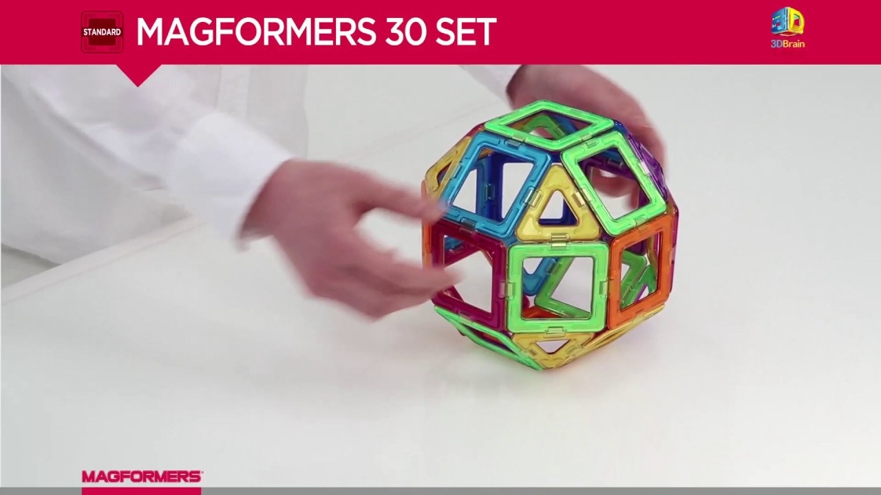 Видеообзор набора MAGFORMERS 30 SET