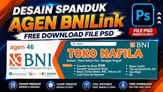 Cara Membuat Desain Spanduk Banner Agen BNI 46 | Free Download PSD Cara Membuat Desain Spanduk Banner Agen BNI 46 | Free Download PSD