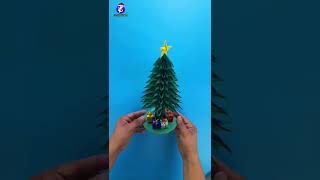 Bonito Arbol Navideño de papel para decoración del hogar