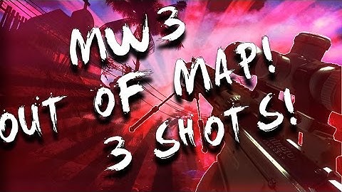 MW3 Out Of Map Trickshotting | 3 Shots! #RedRC