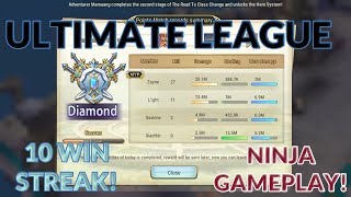 YS6 MOBILE VNG S2 ZAYNE NINJA GAMEPLAY | ULTIMATE LEAGUE 10 WIN STREAK! - The ARK OF NAPISHTIM
