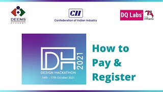 CII - DQ Labs Design Hackathon 2021 Payment and registration Process