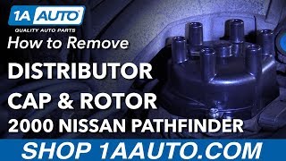 How to Replace Distributor Cap and Rotor 96-00 Nissan Pathfinder