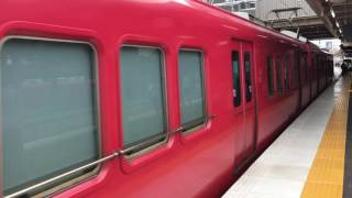 初撮影‼︎名鉄6000系(LED車両 6043F)&(6041F) 普通 碧南行き 発車