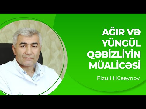 Ağır və Yüngül Qəbizliyin Bitkilərlə Müalicəsi | Qəiblik və Təbii Müalicəsi | Fizuli Hüseynov