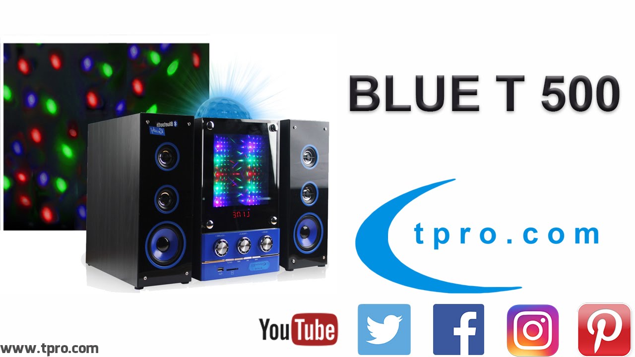 Bluetooth LED Home Audio System