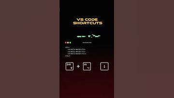 Vs code shortcuts #vscode #coding