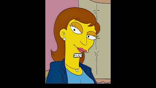 Marge was riding a horse while holding a strange man in her arms.