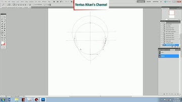 How To Drawing Anime Character With Photoshop CS5 - Easy for Beginner (Part 1)