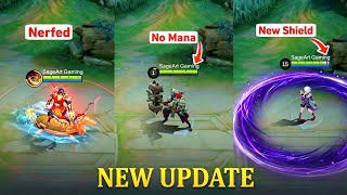 TERIZLA NO MANA! YSS NERFED | New Adv Server update MLBB