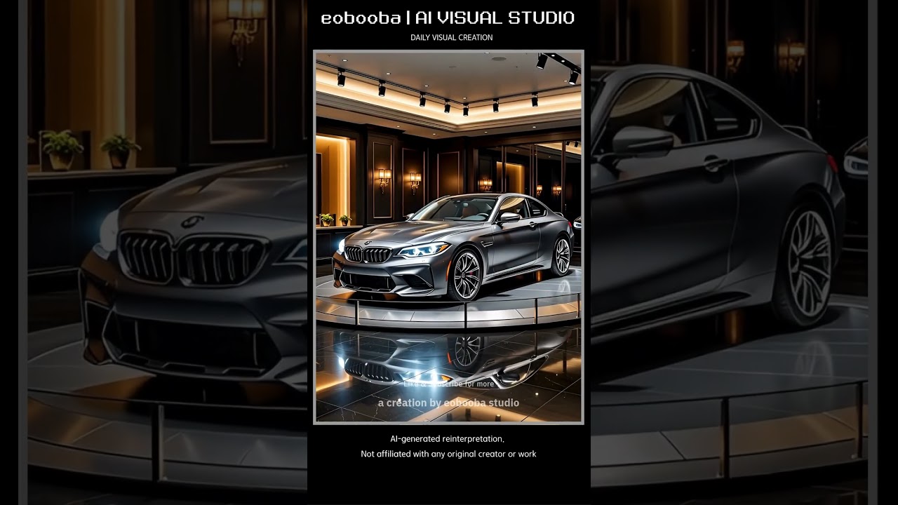 BMW M2  | AI Reimagined Global Cars | eobooba studio  