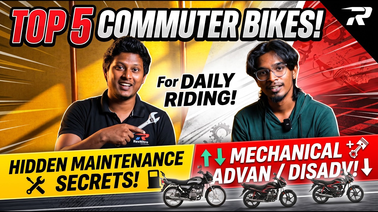 Top 5 Daily use Bikes: பணத்தை வீணாக்காதீர்கள் | RevNitro