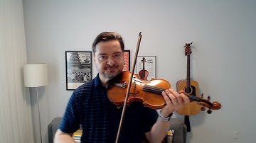 Going from Synthetic Violin Strings to Gut Strings on a modern instrument, Video #2