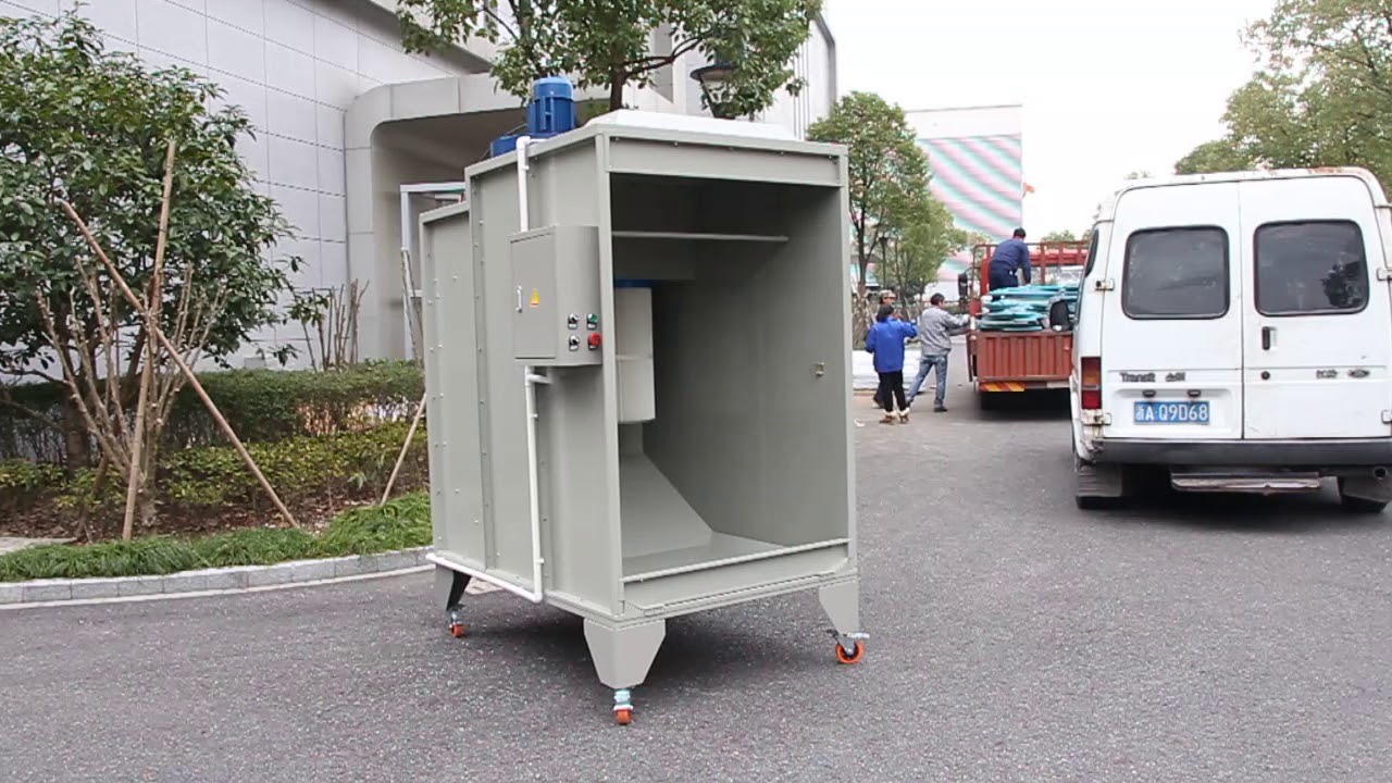 powder spray booth
