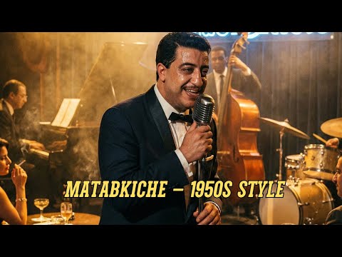 Cheb Hasni Matabkiche Vintage Jazz Blues 1950s Cover 