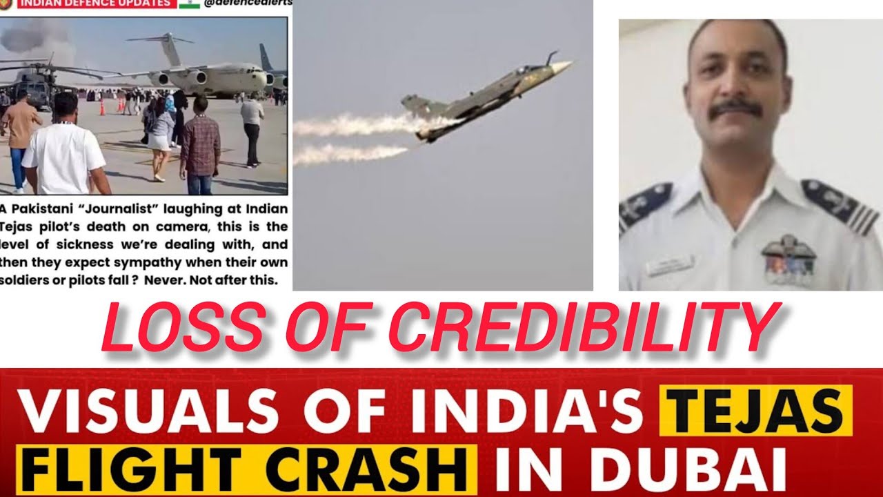 Tajes Crash at Dubai Air Show, USD 3 Billion Project lost in Flams