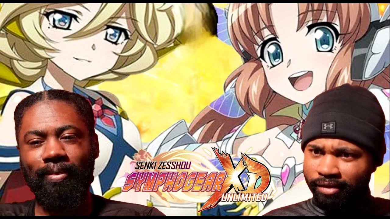Symphogear XD - Carol & Serena All Attacks Exhibition | Reaction