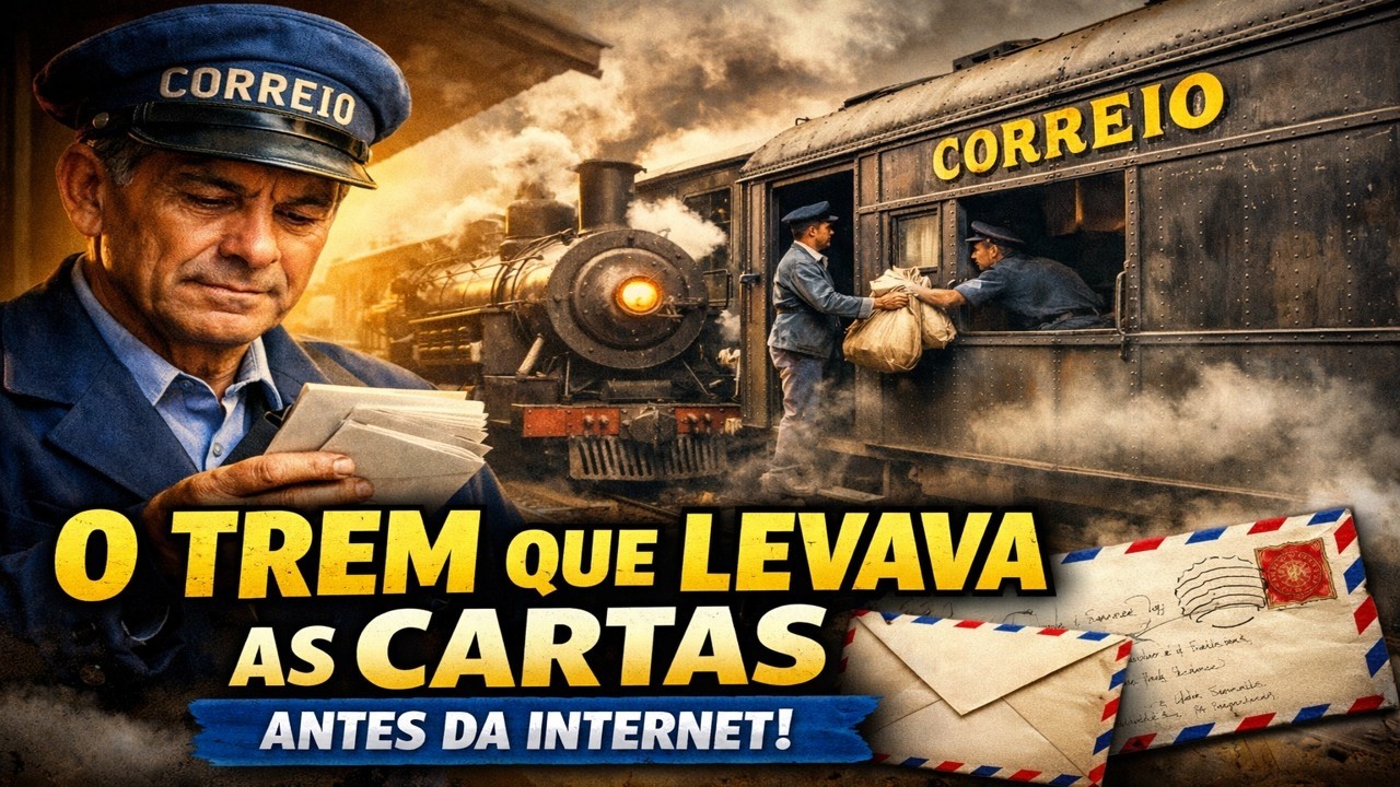 👉 O Trem Que Levava Cartas Antes da Internet 🚂📬