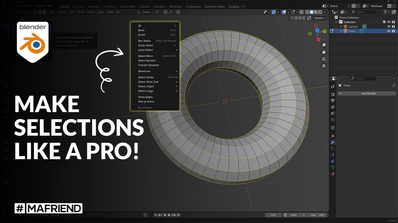 Blender Selection Tricks You Need to Know! - YouTube
