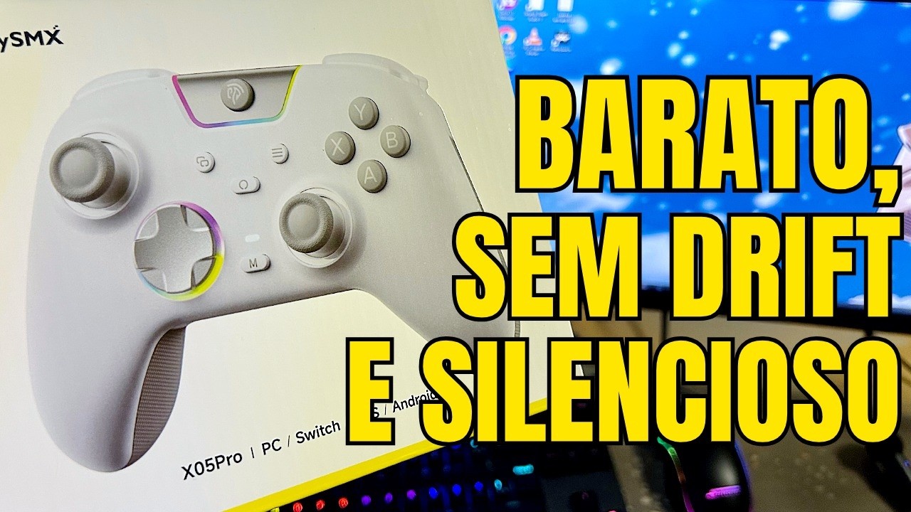 Esse Controle BARATO é BOM DEMAIS! Testei no PS2 e 360