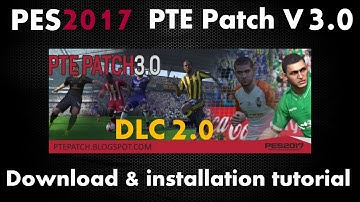 PES 2017 PC | PTE Patch 3.0 AIO + CPY CRACK DATA PACK 2.0 ●DOWNLOAD●INSTALLATION TUTORIAL.
