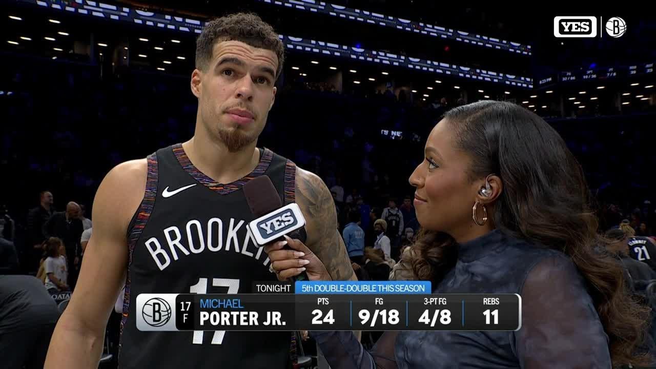 Michael Porter Jr. scores 24 points against Toronto