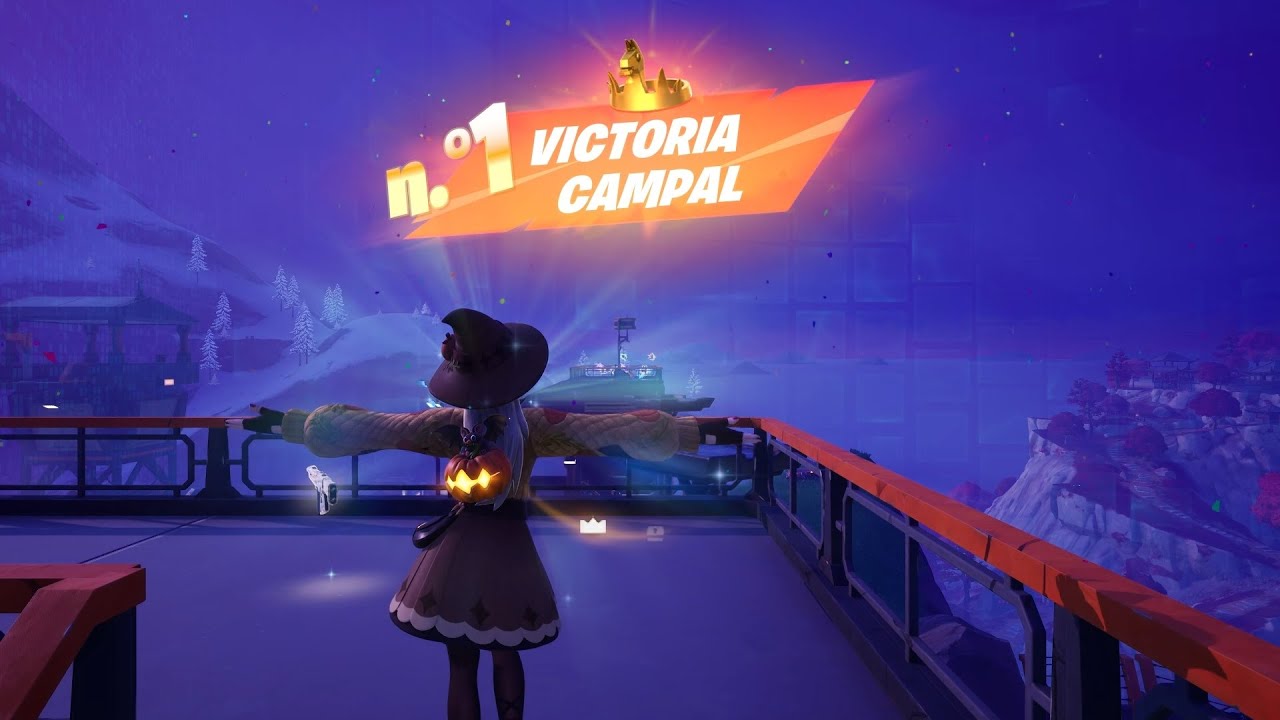 Fortnite C6T4 Cero Construcción - Victoria En Solitario Gameplay Español (PC 1080p/60fps) 