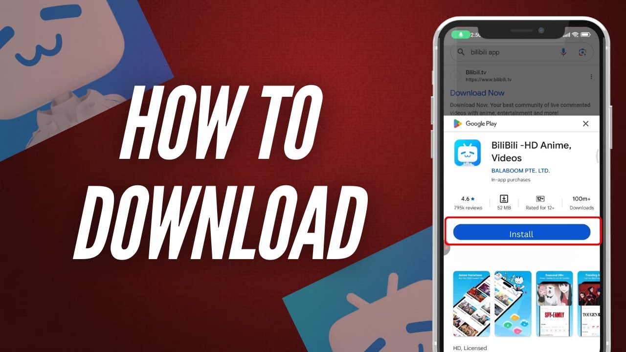 How to Download Bilibili App - YouTube