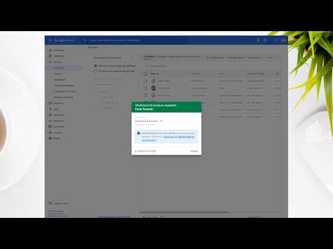 Google Workspace wachtwoord herstellen via de beheerdersconsole