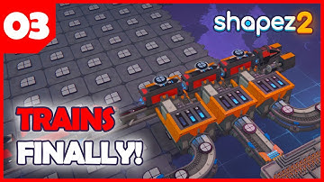 The new train system - Insane Factory EP03 - Shapez 2 - Dimensions Update
