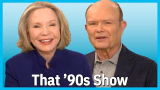 THAT '70s SHOW stars Debra Jo Rupp & Kurtwood Smith talk THAT 90s SHOW Season 2 | TV Insider