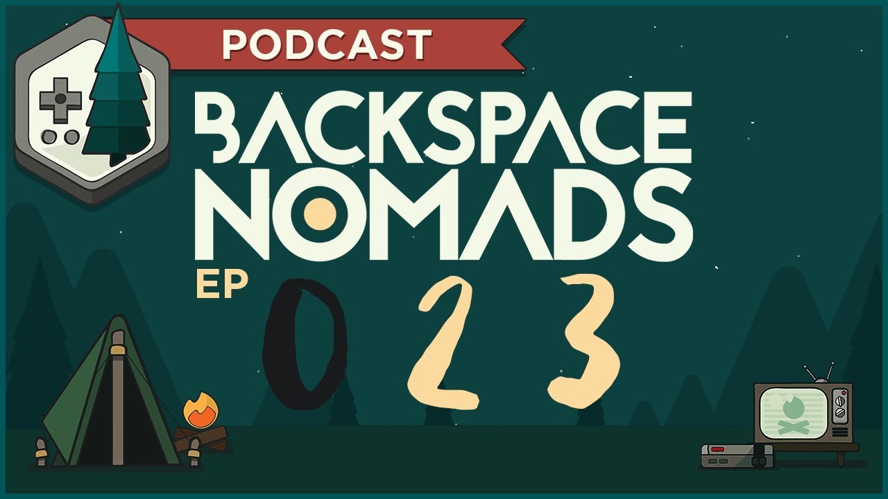 Gaming Podcast - Backspace Nomads Ep 023. SkinnedTeen • Darkest Dungeon Crimson Court Review!