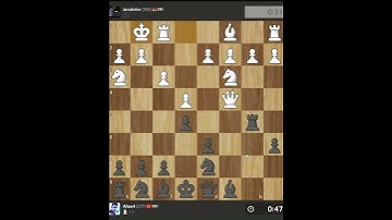 Bullet Chess 1 minute! ⚡♟️ #shorts #fyp